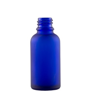 Ele Blue matt glass bottle 30 ml